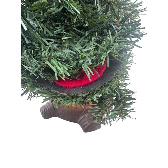 Gemmy Douglas Fir Christmas Tree  Singing Tested Vintage 1996 18” Dancing Read - Picture 7 of 14